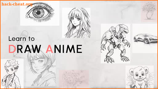 Learn to Draw Anime Sketch Art screenshot