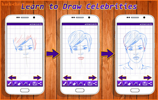 Learn to Draw Celebrities screenshot