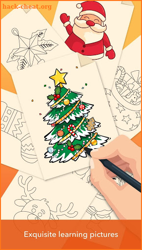 Learn to Draw Christmas screenshot