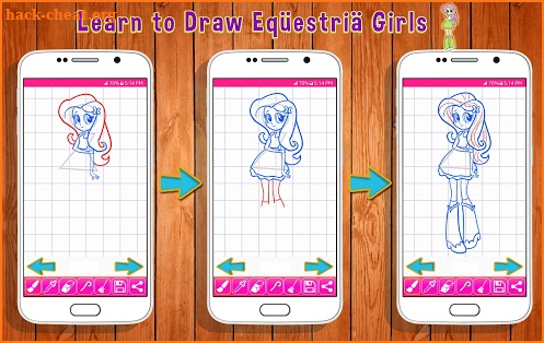 Learn to Draw Equestria Girls screenshot