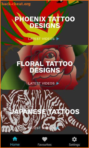 Learn to Draw Tattoo: Easy Tattoo Designs Offline screenshot