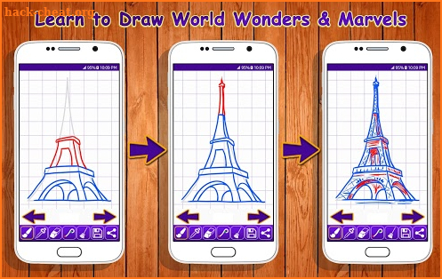Learn to Draw World Wonders & Marvels screenshot