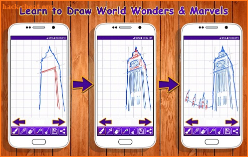 Learn to Draw World Wonders & Marvels screenshot