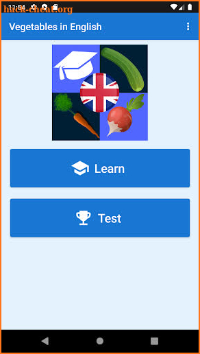 Learn Vegetables in English screenshot