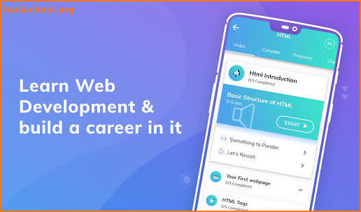 Learn Web Development: Tutorials & Courses screenshot