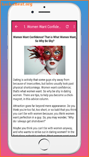 Learn What Women Want screenshot