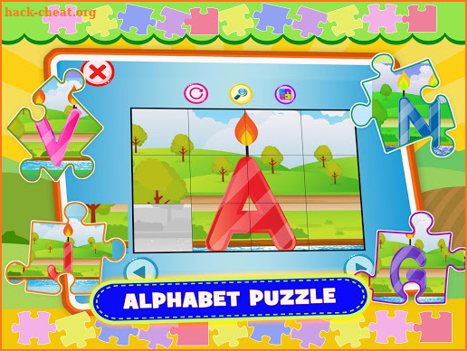 Learning ABC Jigsaw Puzzle Pro screenshot