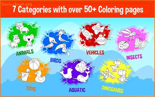 Learning Coloring Game for Toddlers & Preschoolers screenshot