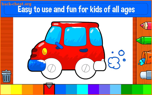Learning Coloring Game for Toddlers & Preschoolers screenshot