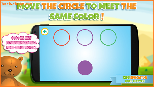 Learning colors for toddlers screenshot