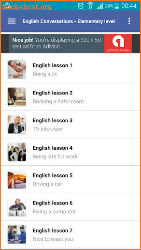 Learning English Conversation for Elementary screenshot