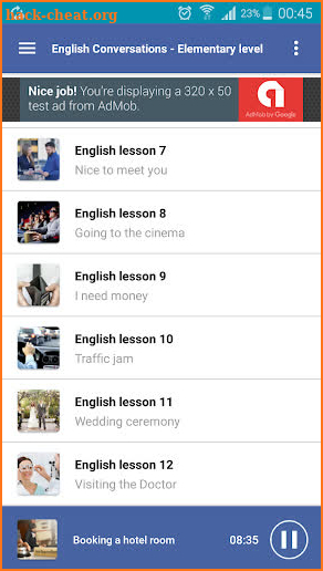Learning English Conversation for Elementary screenshot