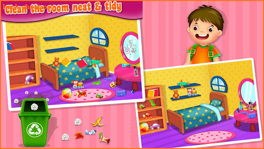 Learning House Manners: Home Cleaning Games screenshot