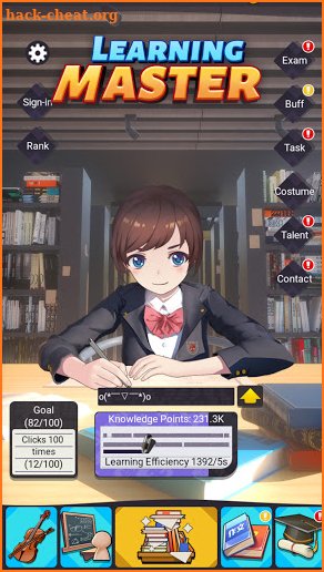 Learning Master - High School Girl Puzzle screenshot