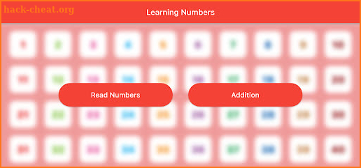 Learning Numbers screenshot