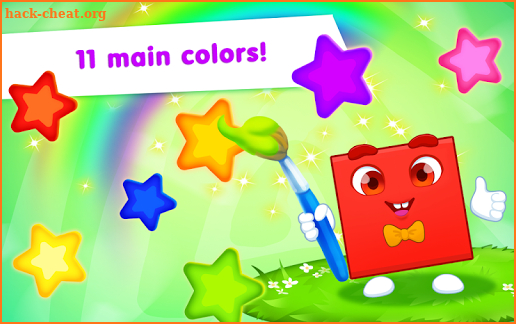 Learning shapes and colors for toddlers: kids game screenshot