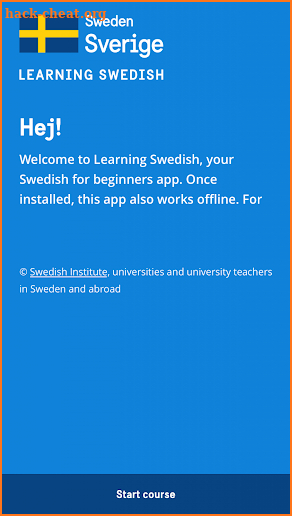Learning Swedish screenshot
