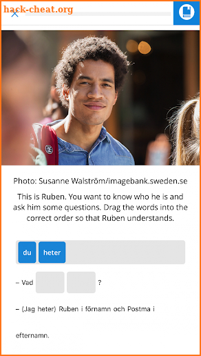 Learning Swedish screenshot