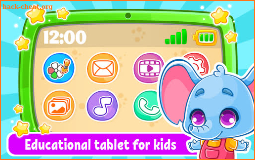 Learning Tablet: Coloring Pictures and Baby Games screenshot
