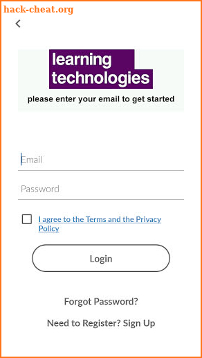 Learning Technologies 2019 screenshot