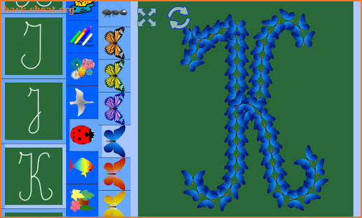 Learning to write 2 -  Letters screenshot