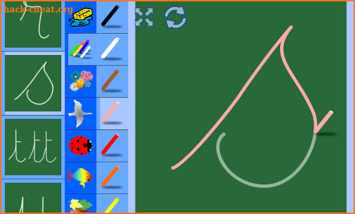 Learning to write 2 -  Letters screenshot