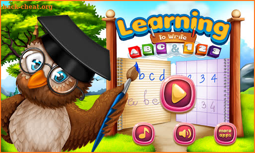 Learning to Write ABC and 123 - Game for Toddlers screenshot