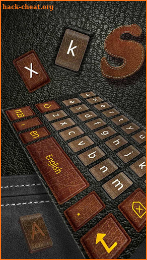 Leather Business Keyboard screenshot