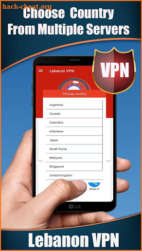 Lebanon VPN - Get Fast & Free Lebanon IP screenshot
