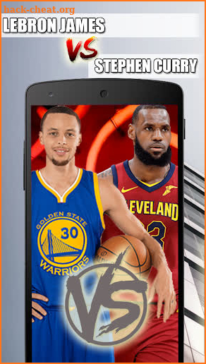 Lebron James Vs Stephen Curry:Basketball Wallpaper screenshot