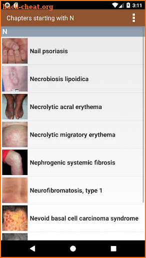 Lebwohl's Treatment of Skin Disease, 5th Edition screenshot