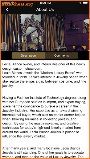 Lecia Bianca Jewels screenshot