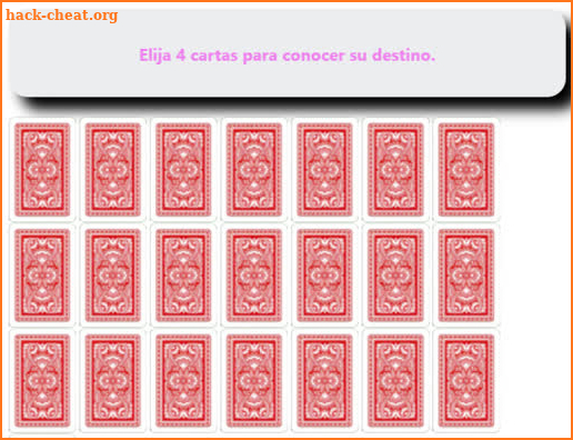 Lectura de Cartas Españolas significado gratuito screenshot