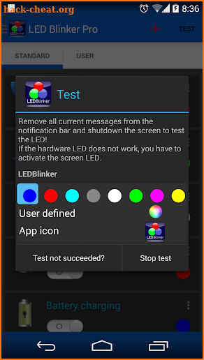 LED Blinker Notifications Pro - Manage your lights screenshot