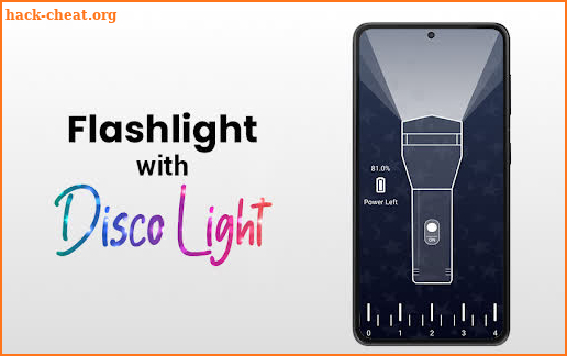 LED Color Flashlight with disco lights & Flash screenshot