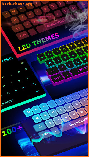 LED Colorful Keyboard - RGB & Neon Keyboard Colors screenshot