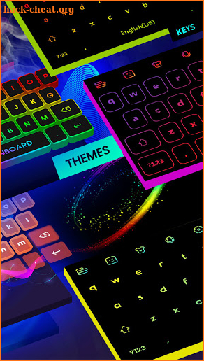 LED Colorful Keyboard - RGB & Neon Keyboard Colors screenshot