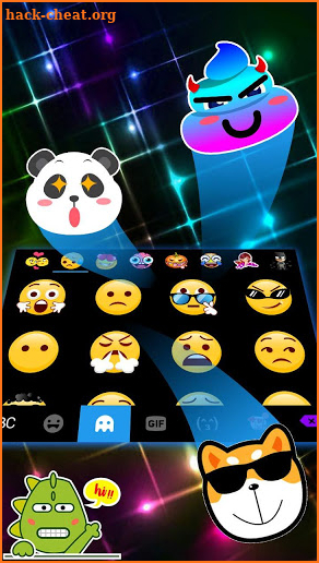 Led Colorful Keyboard Theme screenshot