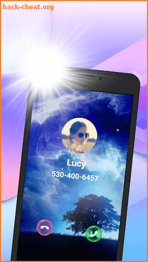 LED Flashlight-Call Screen screenshot