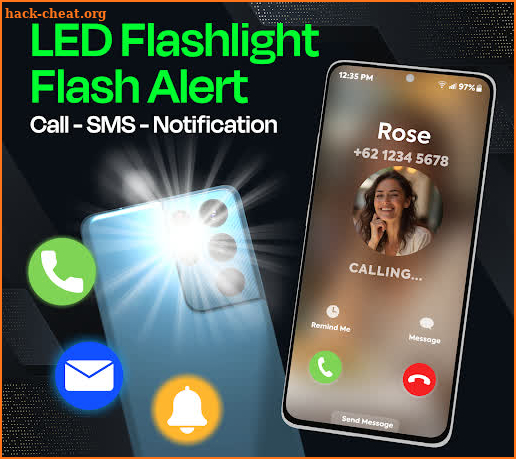 LED Flashlight - Flash Alert screenshot