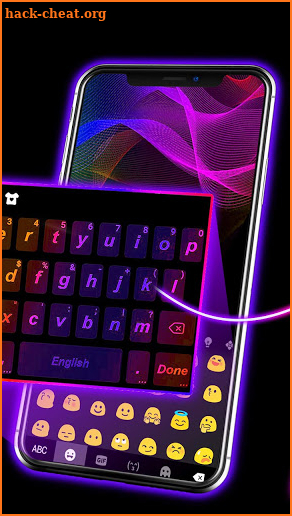 LED Keyboard Theme screenshot