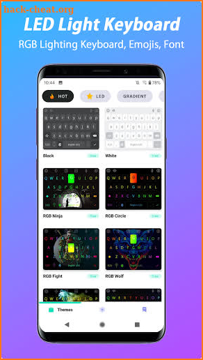 LED Light Keyboard screenshot