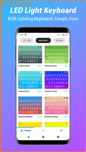 LED Light Keyboard screenshot