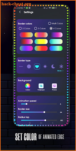 LED Lighting Colors Edge Lighting Neon Colors screenshot