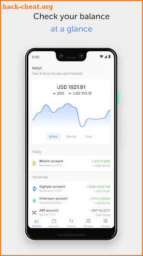 Ledger App screenshot