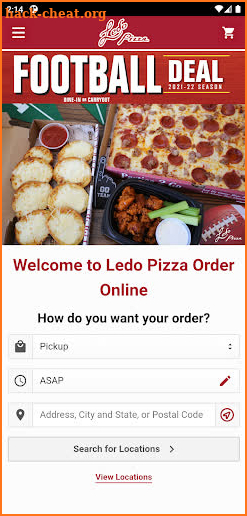 Ledo Pizza screenshot