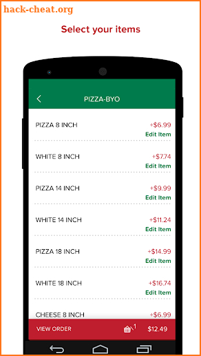 Ledo Pizza screenshot