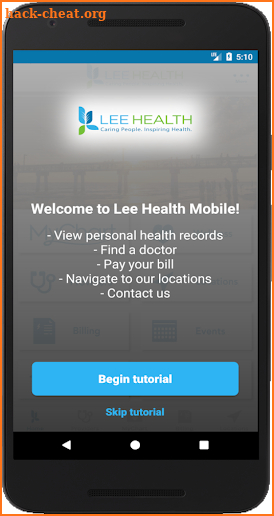 Lee Health Mobile screenshot