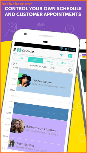 Leeloo: Appointment Scheduler & SMS text reminder screenshot