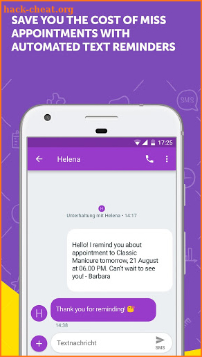 Leeloo: Appointment Scheduler & SMS text reminder screenshot